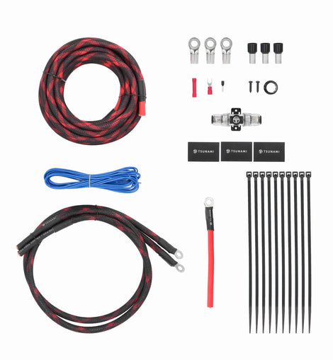 Tsunami TSX-AMP4 1500W 4 GA AMP Kit