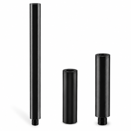 2 MR DJ SS40 36"/38mm Subwoofer Speaker Pole M20 Threaded & Mount Dual 35mm/38mm