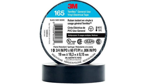 3M Temflex 165 1700 Electrical Tape 60 Feet