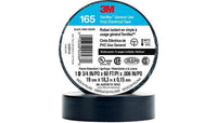 3M 1700 165 Temflex Insulated Vinyl Black Electrical Tape 3/4" x 60' FT