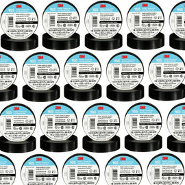 25 3M 165 Temflex 1700 Economy Grade Vinyl Electrical Tape, 3/4 in x 60 feet