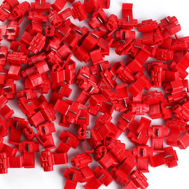 100 pcs 3M Genuine Scotchlok 905 RED Quick splice wire Connectors 22-18 AWG