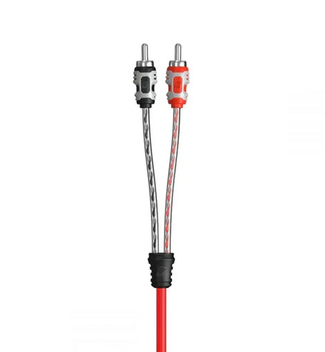 Cerwin Vega RV410 4-Channel Dual Twisted RCA Cable W/dual Molded Ends 10ft