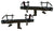 2 MR DJ Universal Black T-Adapter Triangle/Square T-Adapter Triangle or Square Truss Adapter Bracket Tripod Crank Light Stand Bar