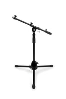 Hosa MSB-382BK Tripod SHORT Microphone Boom Stand