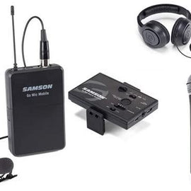 Samson Go Mic Mobile Combo Professional Wireless System for Mobile Video