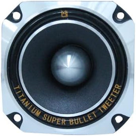 MR DJ USA HDT700S 3.5-Inch Titanium Bullet Tweeter w/ 10 Ounce Ferrite Magnet Chrom