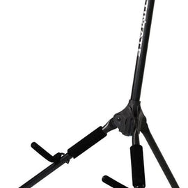 Ultimate Support GS-200 Genesis Series Plus Guitar Stand with One Click Push-Button Locking Leg Mechanism, Secure Head Stock Yoke, and Support Arms