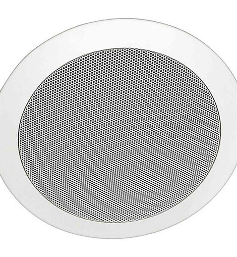 Yorkville Sound CM5/70, Ceiling Mount 5 Inch Speaker 30W with Metal Grill Mounting Hardware 70 Volt - White