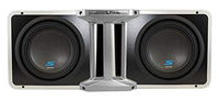 2 Alpine S2-SB10V Loaded 10" 600w S-W10D4 Subwoofers + Ported Sub Enclosure Box