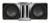 2 Alpine S2-SB10V Loaded 10" 600w S-W10D4 Subwoofers + Ported Sub Enclosure Box