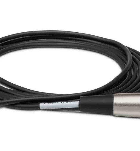 Hosa XVM-115F, XLR Female to Right Angle 3.5mm TRS Male Cable - 15 Foot