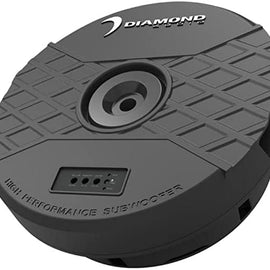 Diamond Audio DASTX12 11" 150W RMS Power Handling Amplified Shallow Spare Tire Active Subwoofer
