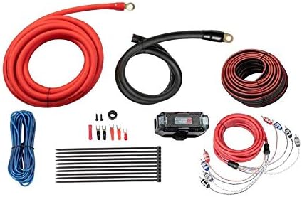 Cerwin Vega CAK04 1/0 Gauge 4 Channel Amplifier Kit OFC 100% Oxygen-Free Copper