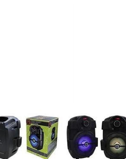 2 MR DJ PSE65BT Bluetooth Speaker<br/> 6.5" Portable Active Speaker with Rechargeable Battery Party Speaker with Bluetooth 1000 Watts P.M.P.O