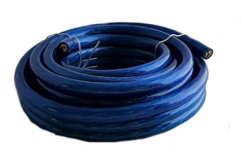 Absolute P025BL 0 Gauge 25 Feet Blue Power Ground Wire Cable
