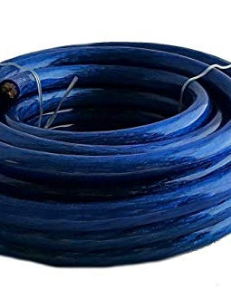 Patron 1/0 Gauge Blue 50ft Power/Ground Wire True Spec and Soft Touch Cable