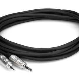 Hosa HMM-0, 3.5mm TRS to 3.5mm TRS Pro Stereo Interconnect Cable - 3 ft, 5 ft, 10 ft, 15 ft