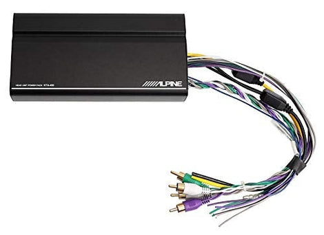 Alpine KTA-450 Car Amplifier 4-Channel 200 Watt RMS Power Pack Amplifier