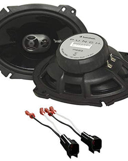 Rockford P1683 6x8" Front Speaker Replacement Kit For 2005-07 Ford F-250/350/450/550