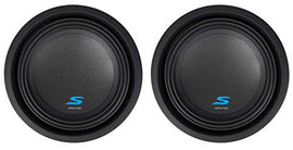 2 ALPINE S-W10D2 10" 1800 Watt Car Audio Subwoofers DVC Dual 2-Ohm Subs