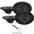 Alpine R2-S69 6x9" 600 Watt Speakers 2 Pair with 20' Speaker Wire