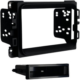 Metra 99-6518B Dash Kit For select 2013-up Dodge Ram pickups without the factory 8" monitor single DIN radios (Black)