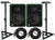 Mackie CR4-X Pair Multimedia Studio Monitors Adjustable Stable Stands 2 Cable Set