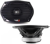 Cerwin Vega ST69CX Stroker 6"x9” 2-Way Coax Speakers W/Titanium Dome Tweeter (4Ω)