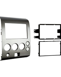 Absolute RADIOKITPKG1 Fits Nissan Titan 2004-2005 Double DIN Stereo Harness Radio Install Dash Kit