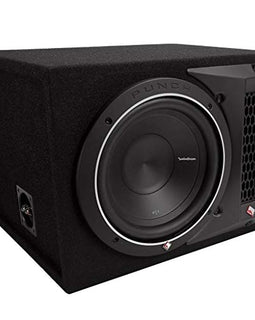 Rockford Fosgate 500W Punch Single P1 10 Inch Loaded Subwoofer Enclosure(2 Pack)