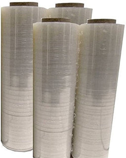 1 X Four (4) Plastic Shrink Stretch Wrap 445mm x 450m, 4RLS/CS + Free BLADE