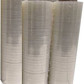 1 X Four (4) Plastic Shrink Stretch Wrap 445mm x 450m, 4RLS/CS + Free BLADE