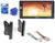 Absolute ABS95-8202 Bundle Fit Toyota RAV4 2001-2005 Double DIN Stereo Harness Radio Install Dash Kit Package