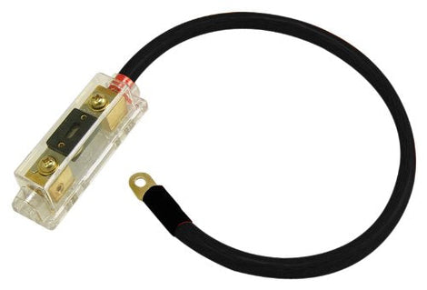 Absolute ANLPKG0BK Power Cable and In-Line ANL Fuse Kit (Black)