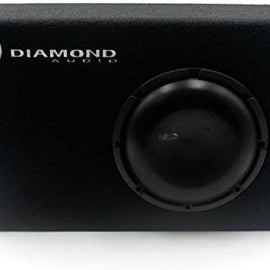 Diamond Audio DESMB8A 8" 2 Ohm 250W RMS Power Handling Active Subwoofer Enclosure