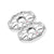 Cerwin Vega SM65FWW 6.5" RPM Stroker Series Flush Mount Speaker Grilles with Powder Coating (White, Pair)