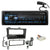 1-Din Alpine Digital Media Bluetooth Stereo Receiver + Metra 99-8211 Dash Kit Fit 2000-2004 Toyota Avalon