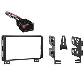 American Terminal AT-5026 FMK-554 Car Radio Stereo CD Player Dash Install Mounting Trim Bezel Panel Kit Harness