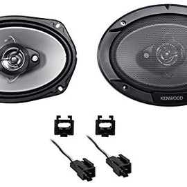 Kenwood 6x9 Front Factory Speaker Replacement Kit for 2001-06 Dodge Stratus