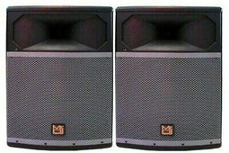 2 MR DJ PRO115S 4000 Watt 15" Woofer Passive Live PA DJ Speaker Monitor