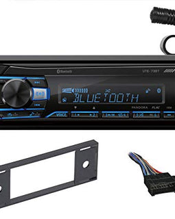 Alpine  UTE-83BT Bluetooth Stereo Receiver + 99-7308 & 70-7300 Fit 2002-05 Hyundai Accent