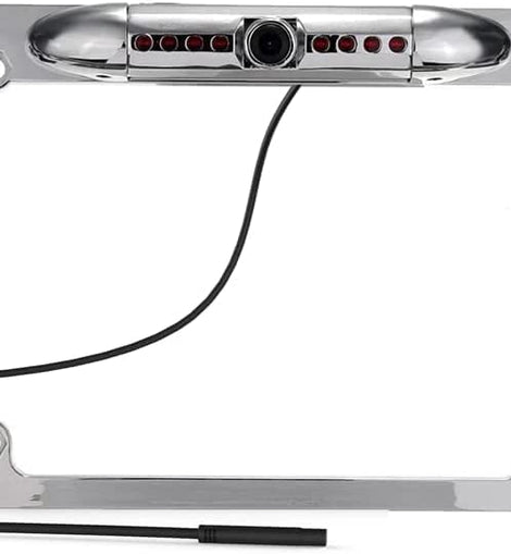 Absolute USA CAM106 HD Night Vision Backup Camera - 170° Wide Angle Waterproof License Plate Rear View for Alpine X009-GM2, ILX-107, ILX-207, ILX-F409 & ILX-W650