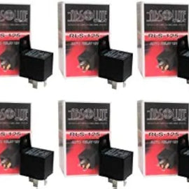 10 Absolute 12V 30/40 Amp SPDT Automotive Marine Bosch / Tyco Style 5 Pin Relay + Harness Socket