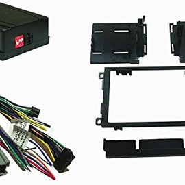 Crux DKGM-48D Radio Replacement w/ SWC Retention and Double DIN Dash Kit for GM Class II Vehicles 2003 – 2013