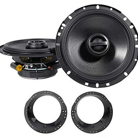 Alpine S-S65  6.5" Type S Series 2-Way Coaxial Car Speakers Fits 1998-2013 Harley Davidson Alpine S Factory Speaker Replacement Kit