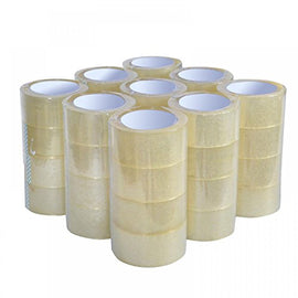 36 Rolls Clear Carton Shipping Box Sealing Packing Tape, 2" x 330'