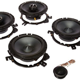 Pair Alpine SPS-610C 6.5" 2 Way Pair of Component Car Speakers + Alpine SPS-610 6.5" 2 Way Pair of Coaxial Car Speakers