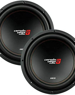 Cerwin-Vega Mobile XED12V2 Pair<br/>1000 Watt 12" Inches Single 4 Ohm Car Audio Subwoofers