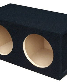 PRO Dual Sealed 12" Subwoofer Enclosure Car Audio Speaker Box all MDF